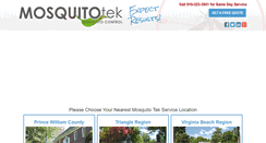 Desktop Screenshot of mosquitotek.com