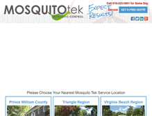 Tablet Screenshot of mosquitotek.com